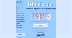 Desktop Screenshot of lehtml.com