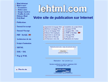 Tablet Screenshot of lehtml.com